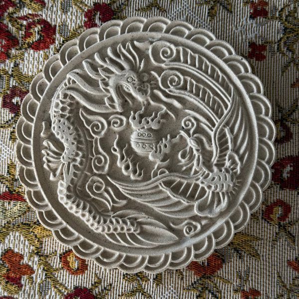 Підставка під чайник &laquo;Дракон та Фенікс&raquo; (14.4 см) id_657 фото